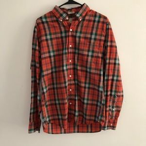 J. Crew Slim Cotton Button-Up Shirt